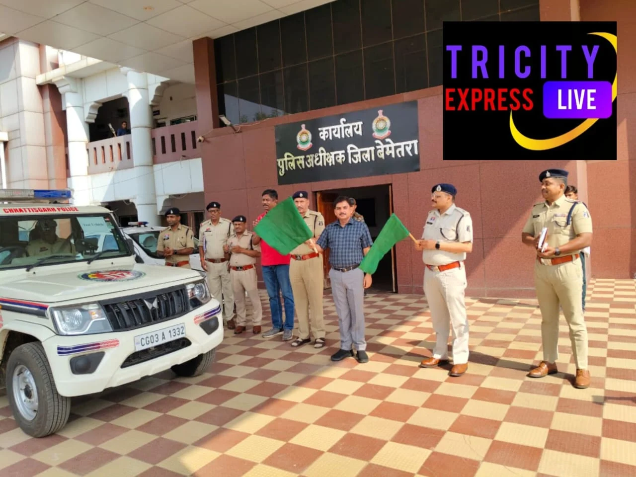 बेमेतरा में डायल-112 सेवा संचालित होने से मिलेगी आमजन को त्वरित एवं प्रभावी सहायता