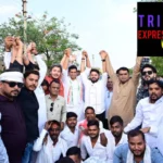 झिरिया में 300 से अधिक गौमाताओं की मौत के विरोध में युवा कांग्रेस द्वारा मंत्री दयालदास बघेल, रामविचार नेताम एवं विशेषर पटेल की प्रतीकात्मक शवयात्रा एवं दाहसंस्कार