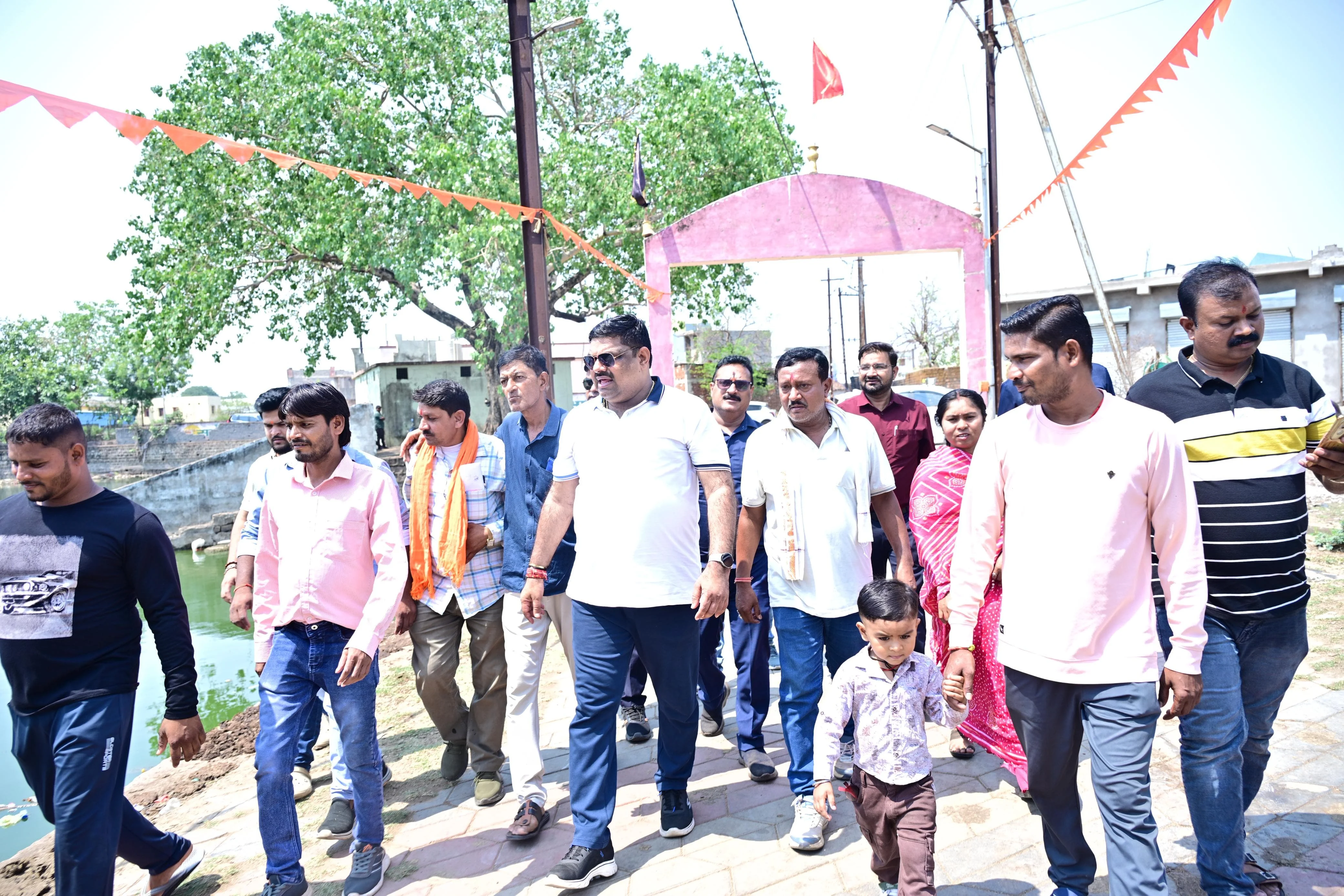दुर्ग के सिकोला बस्ती में लगेगी शिवजी की भव्य प्रतिमा, मंत्री गजेन्द्र यादव ने किया भूमिपूजन