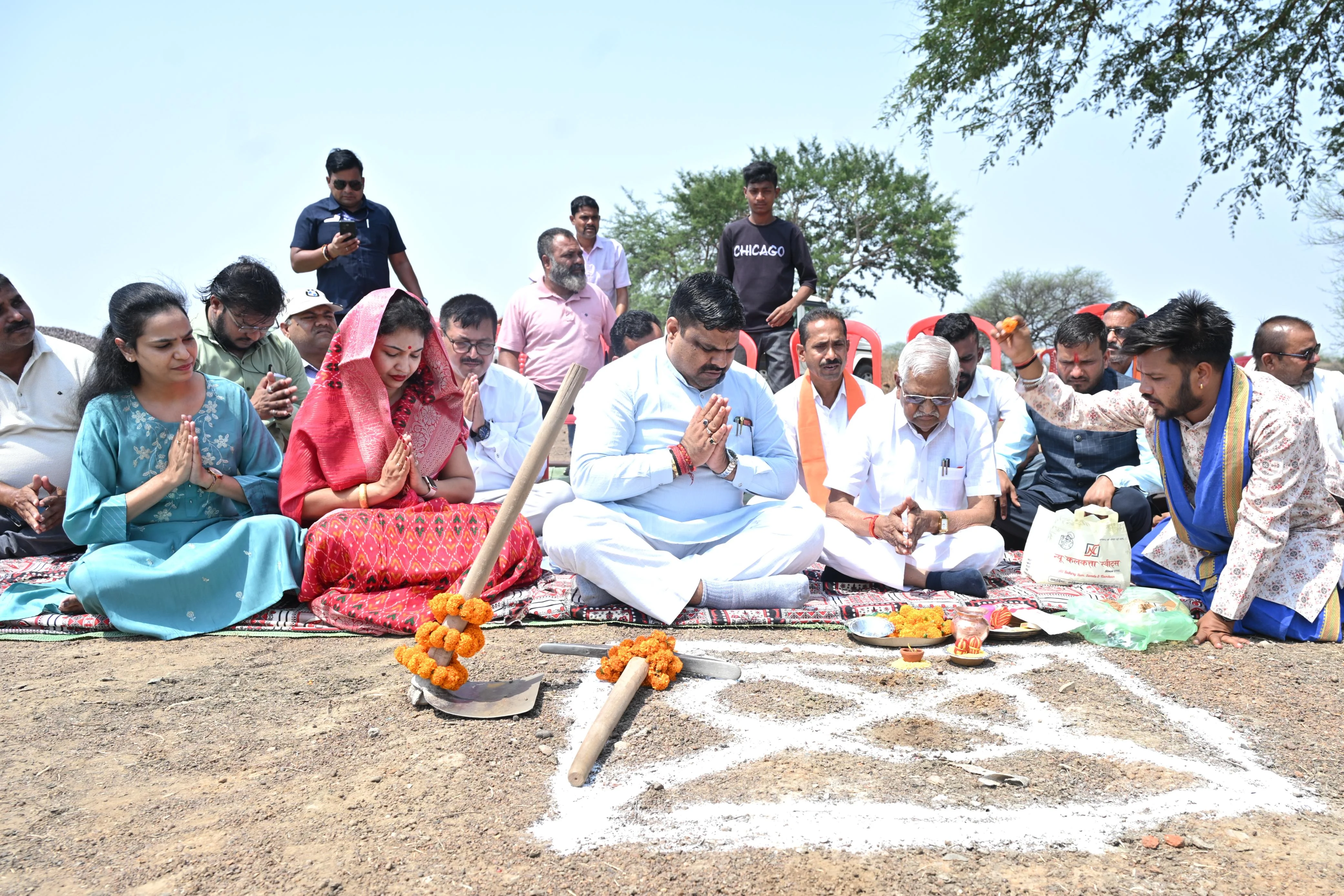 दुर्ग जिले में बनेगा फिजियोथेरेपी कॉलेज, मंत्री गजेन्द्र यादव ने किया भूमिपूजन