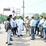 केबिनेट मंत्री गजेन्द्र यादव ने शहर के व्यस्त मार्गों का किया जमीनी मुआयना, शहर के सौन्दर्यीकरण और ट्रैफिक दबाव कम करने अधिकारियों को दिए ठोस कार्ययोजना बनाने के निर्देश
