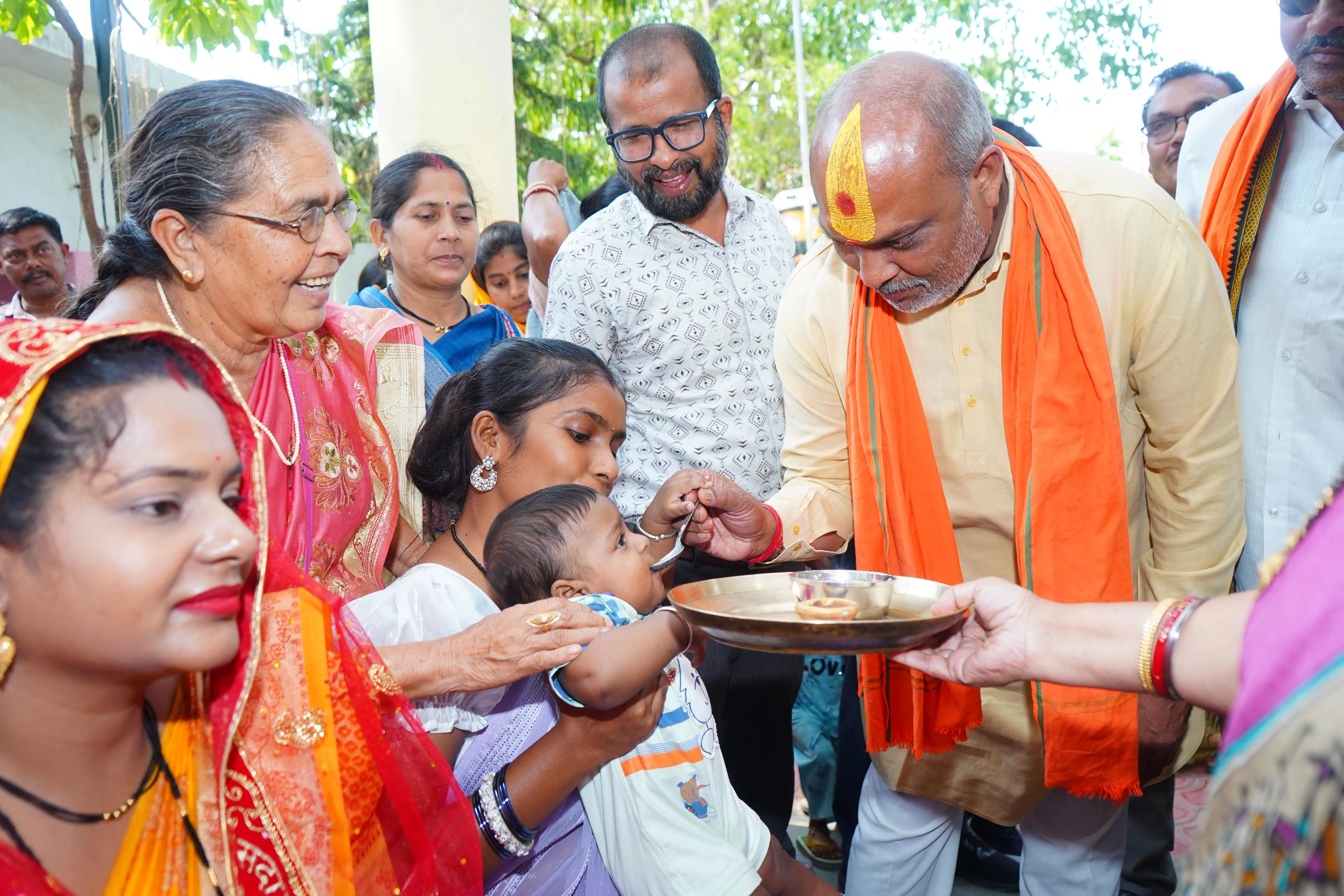 उतई नगर पंचायत परिसर में आयोजित सुशासन तिहार में शामिल हुए विधायक ललित चन्द्राकर