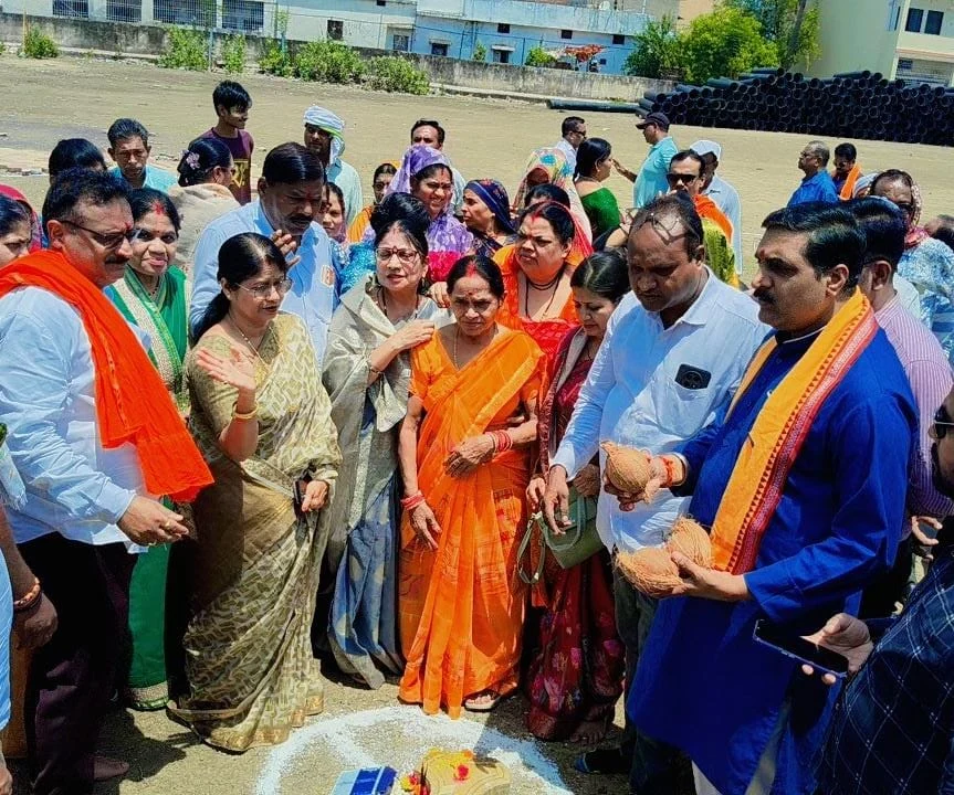 गया नगर में पानी टंकी निर्माण कार्य शुरू, जल संकट से मिलेगी राहत