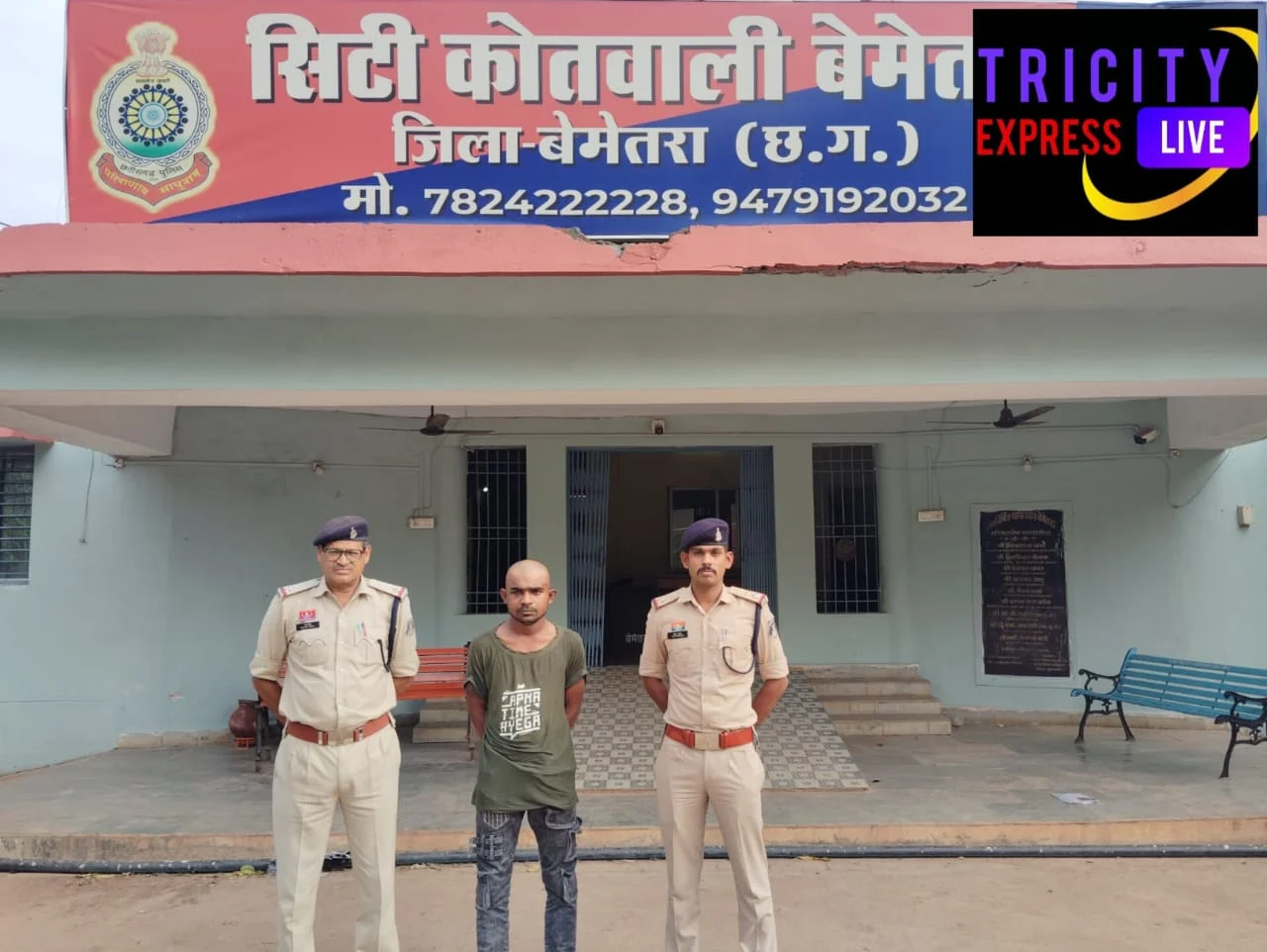 मवेशियों को अवैध रूप से ले जाते पिकअप वाहन सहित एक आरोपी गिरफ्तार