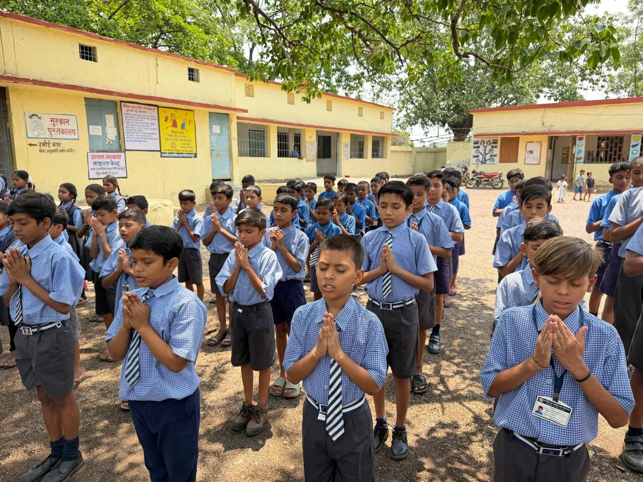 नवीन शिक्षा सत्र का शुभारंभ, संस्कार और संस्कृति से जुड़ेंगे विद्यार्थी