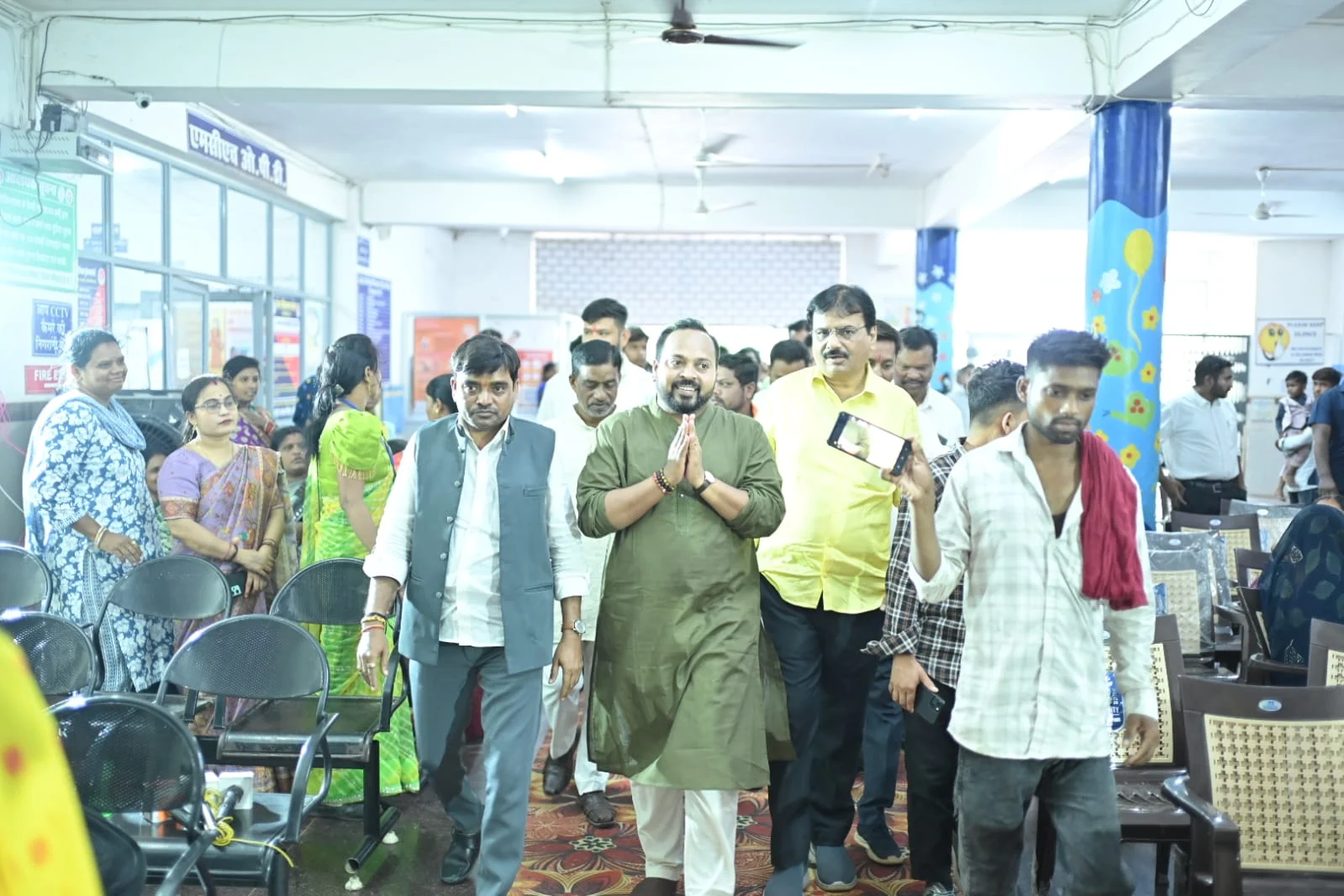 विधायक दीपेश साहू ने किया राष्ट्रीय पल्स पोलियो अभियान का शुभारंभ, 100 बिस्तर एमसीएच अस्पताल से जिलेभर में अभियान की शुरुआत