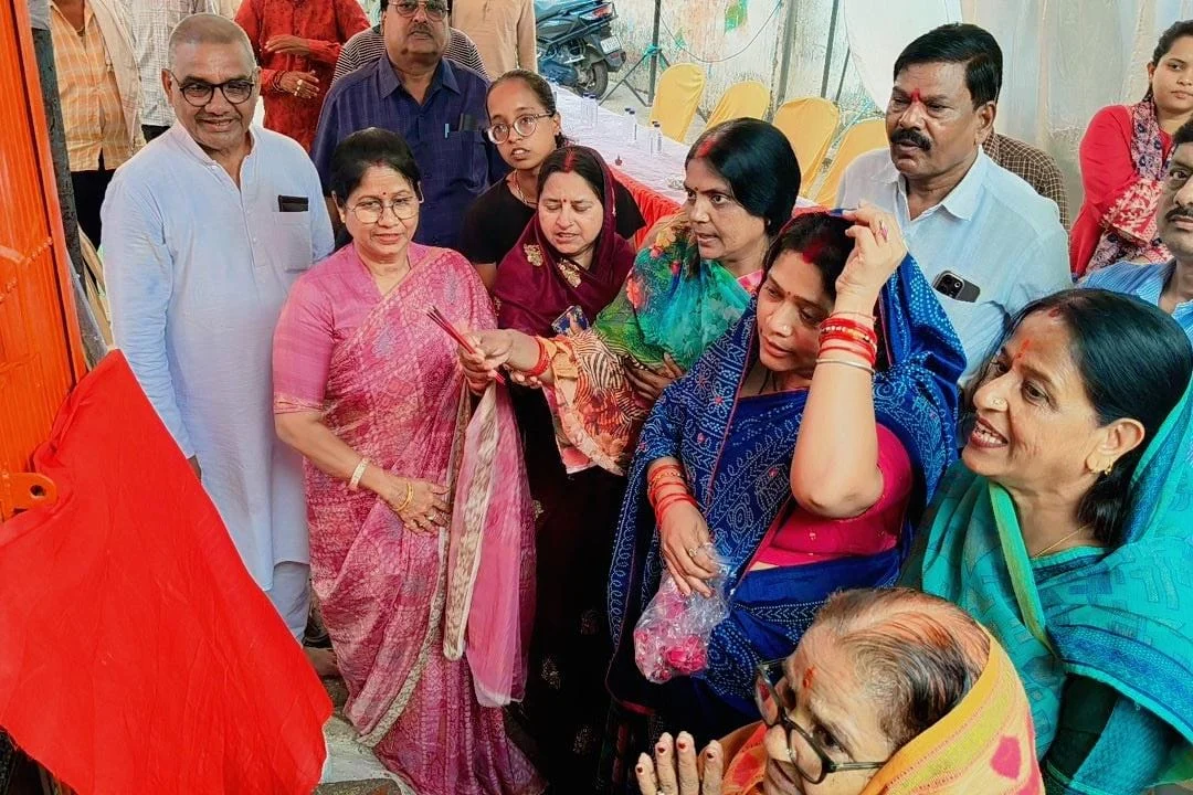 भूमिपूजन से वार्ड 36 को मिली विकास कार्यों की सौगात, 17.50 लाख से बनेंगी नालियां और पुलिया