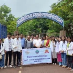 अर्जुंदा मत्स्य फार्म में एम.एससी. प्राणीशास्त्र के विद्यार्थियों ने लिया आधुनिक मत्स्य पालन का व्यावहारिक प्रशिक्षण