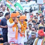 दुर्ग में निकली भव्य तिरंगा यात्रा देशभक्ति के रंग में रंगा पूरा शहर - गजेन्द्र यादव