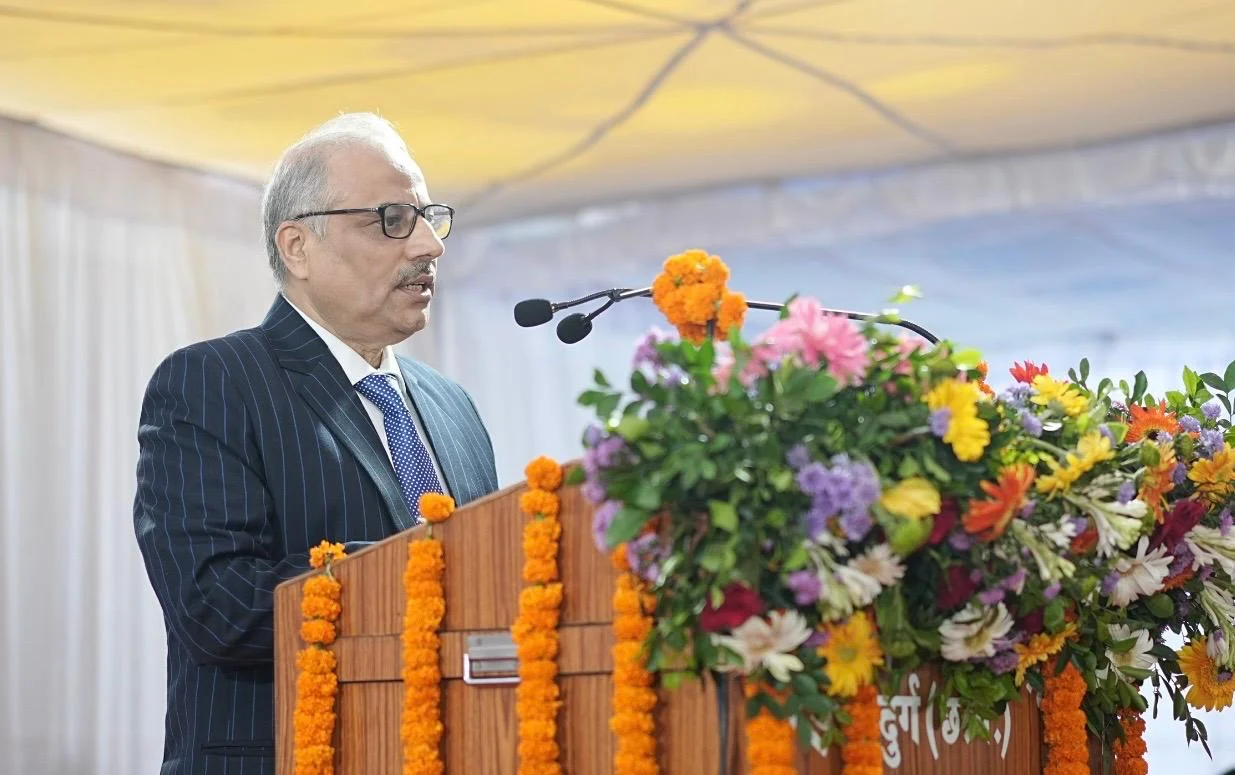 मुख्य न्यायाधिपति रमेश सिन्हा ने दुर्ग में नवीन न्यायालय भवन के निर्माण हेतु किया भूमिपूजन, न्यायिक अधोसंरचना के सुदृढ़ीकरण के साथ डिजिटल न्याय एवं सामुदायिक मध्यस्थता को मिला नया आयाम