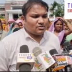 बेरला कला के ग्रामीणों ने प्रदूषित पानी को लेकर खोला मोर्चा, ग्लोबल एग्रो को बंद करने ग्रामीण लामबंद