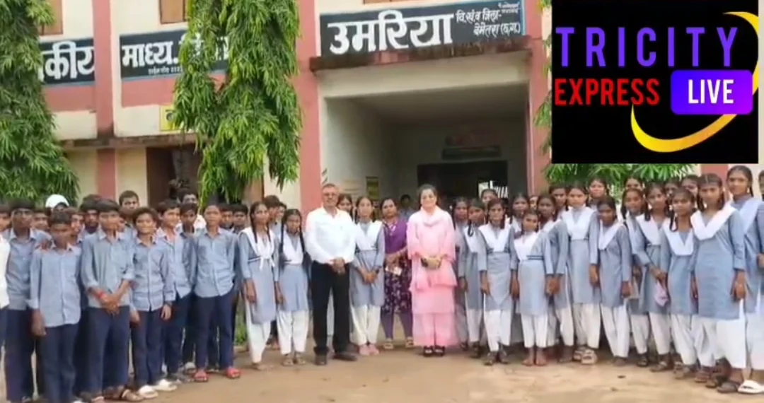 जिला पंचायत अध्यक्ष कल्पना तिवारी स्कूलों में सफाई, अनुशासन और पढ़ाई की व्यवस्था देखने पहुंचीं