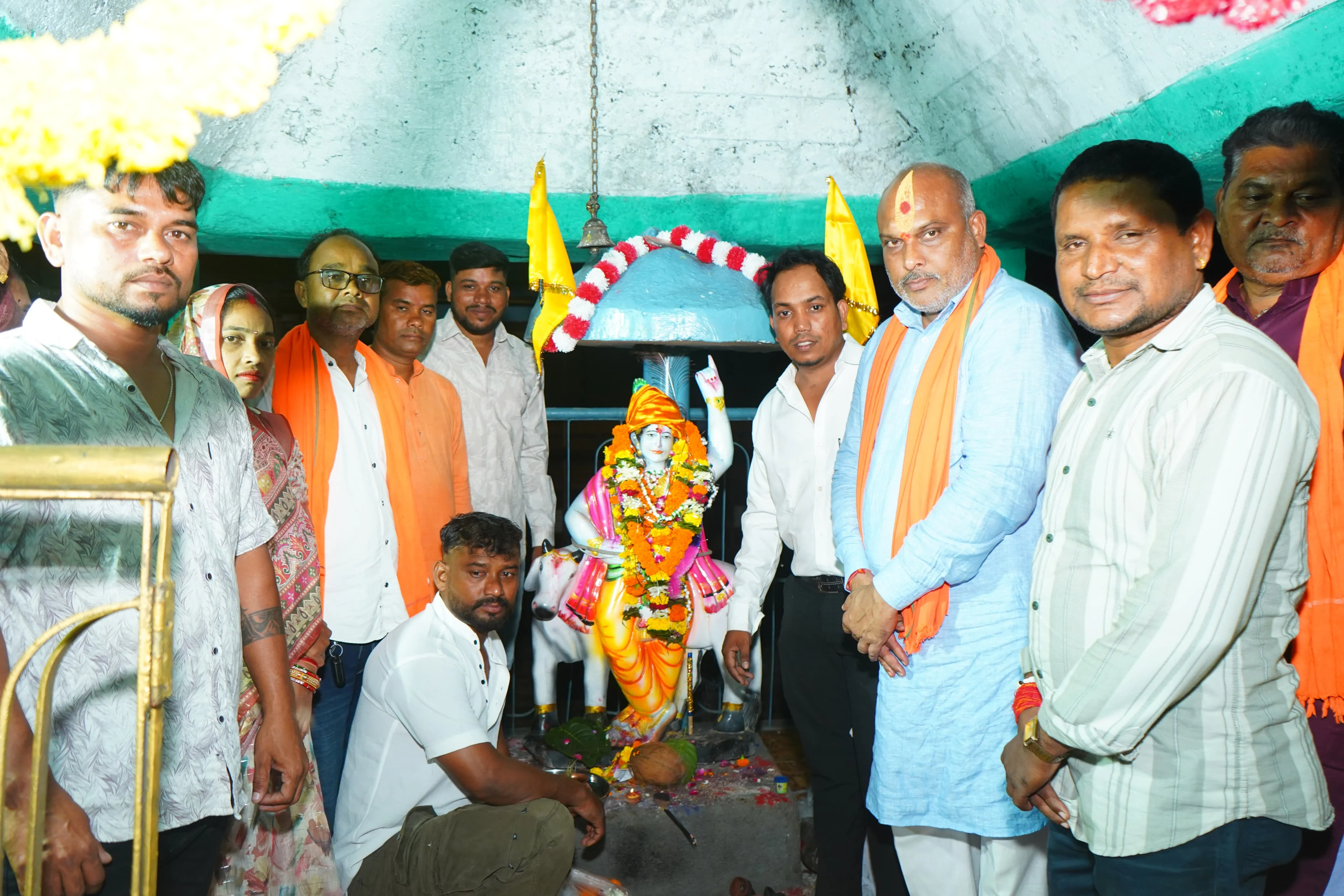रसमडा में श्रीकृष्ण भक्ति, उल्लास और उमंग से सराबोर रहा दही हांडी उत्सव संपन्न – विधायक ललित चंद्राकर मुख्य अतिथि के रूप में हुए शामिल, प्रदेशवासियों की सुख-समृद्धि की कामना की