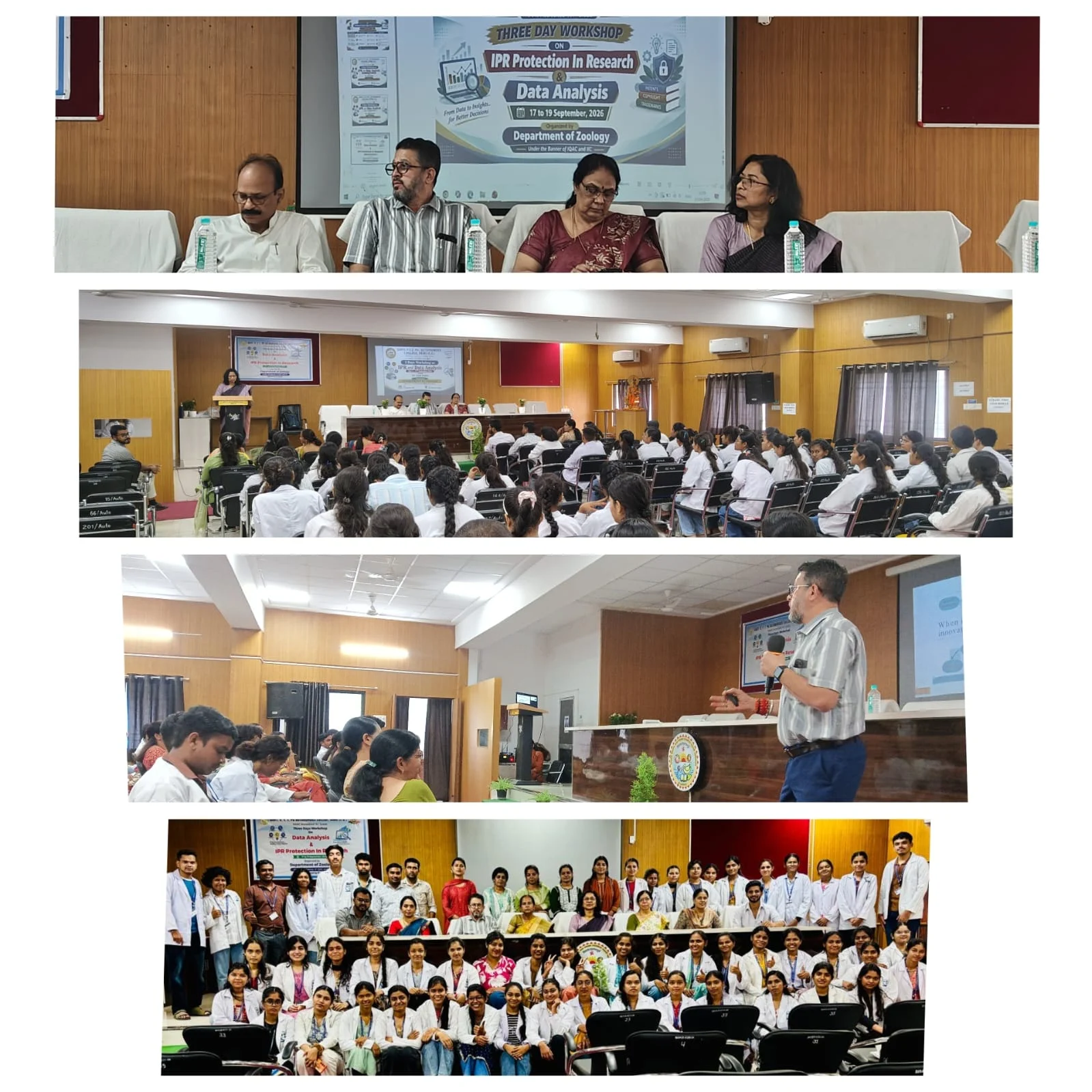 आईपीआर एवं डेटा विश्लेषण पर तीन दिवसीय कार्यशाला का शुभारंभ