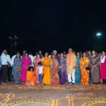 51 हजार दीपों से जगमगा उठा रिसाली दशहरा मैदान, प्रधानमंत्री श्री नरेन्द्र मोदी जी के जन्मदिवस पर जलाए गए आशीर्वाद के दीप