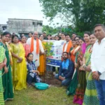 सेवा मेरा योगदान कार्यक्रम तहत विधायक ललित चंद्राकर ने कृष्णा कुंज रिसाली में 76 पौधा का वृक्षारोपण कर पर्यावरण संरक्षण का संकल्प लिया
