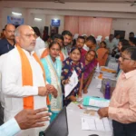 सेवा ही संकल्प: पुरैना जगदम्बा चौक में नगर निगम रिसाली द्वारा आयोजित सेवा संकल्प अभियान शिविर में मुख्य अतिथि के रूप में सम्मिलित हुए दुर्ग ग्रामीण विधायक ललित चंद्राकर