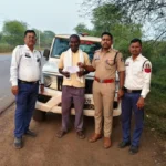 यातायात बेमेतरा पुलिस टीम ने की यातायात नियमों का उल्लंघन करने वाले 24 वाहन चालको पर सख्त कार्यवाही