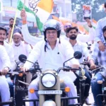 वोट चोरी के खिलाफ कांग्रेस का प्रदर्शन, पाटन में भूपेश बघेल ने दौड़ाया बुलेट, इधर दुर्ग ग्रामीण के मचांदुर से रिसामा तक भी निकली बाईक रैली