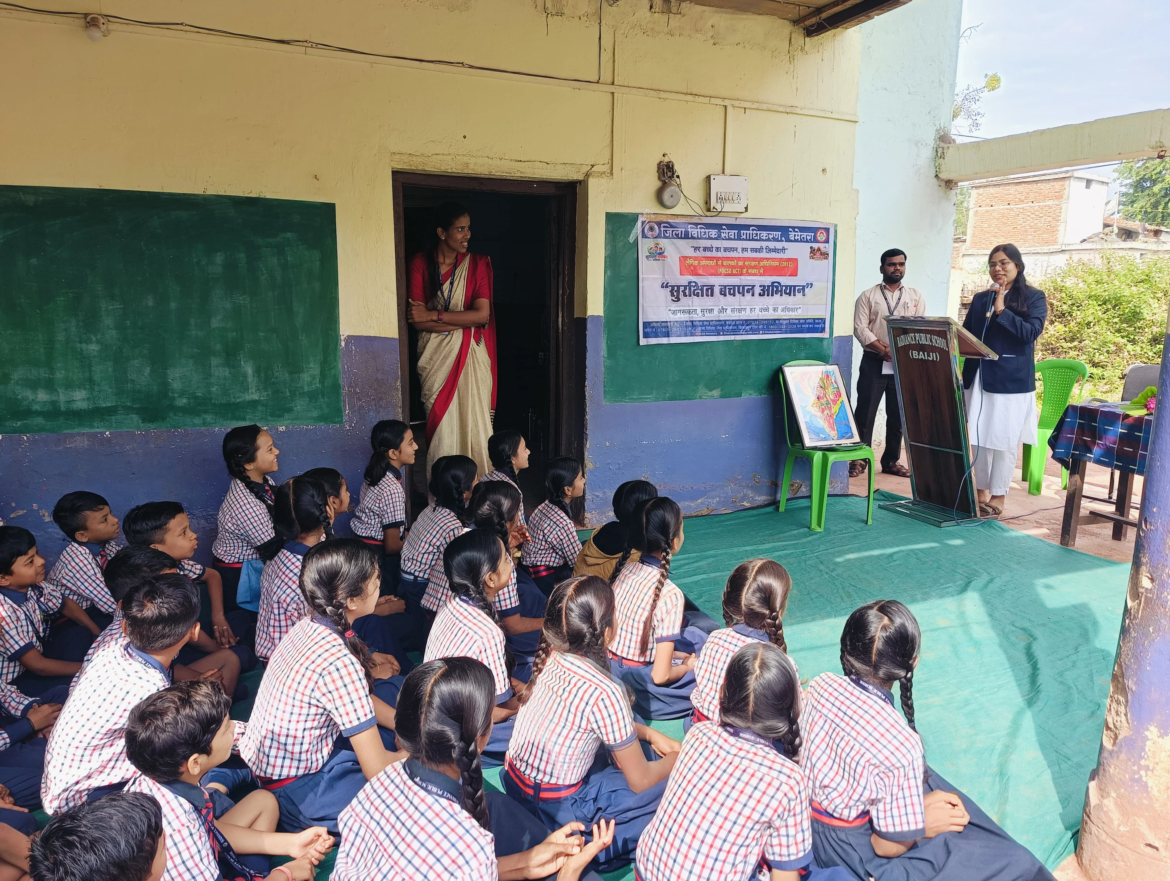 कानून जानो, बचपन बचाओ अभियान तेज, 7 स्कूलों में बच्चों को बताए पॉक्सो सहित 5 बड़े कानून