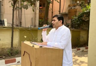 जन आंदोलनों में कांग्रेस की सक्रिय भागीदारी, कर्मचारियों को समर्थन देने पहुंचे कांग्रेस जिलाध्यक्ष धीरज बाकलीवाल