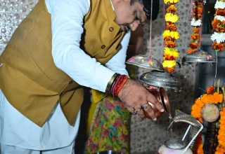 महाशिवरात्रि- मंत्री गजेन्द्र यादव ने दुर्गवासियो के सुख समृद्धि की कामना की