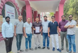 देवबलोदा की घटना पर दोषियों पर कड़ी कार्यवाही हेतु युवा शक्ति संगठन ने पुलिस अधीक्षक को ज्ञापन सौंपा