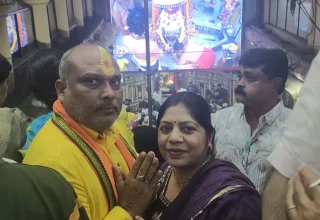 दुर्ग ग्रामीण विधायक ललित चंद्राकर ने महाकालेश्वर मंदिर में भस्म आरती में शामिल होकर प्रदेश वासियों की खुशहाली की कामना किया