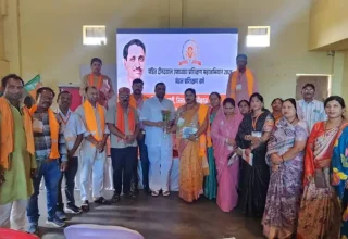 धमधा भाजपा मंडल ने पंडित दीनदयाल उपाध्याय प्रशिक्षण महाअभियान कार्यशाला का आयोजन धमधा में किया, कार्यकर्ता जुटे