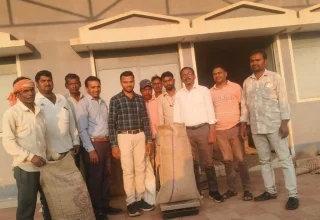 जिले में MSP पर चना खरीदी का शुभारंभ, पहले ही दिन 45 क्विंटल की खरीदी