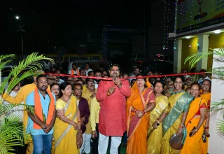 दुर्ग में विकास कार्यों की सौगात : संतराबाड़ी में डोमशेड का लोकार्पण एवं पद्मनाभपुर में भूमिपूजन