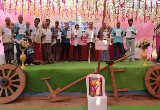बेमेतरा जिले में 24 हजार से अधिक कृषकों को वितरित किए गए मृदा स्वास्थ्य कार्ड