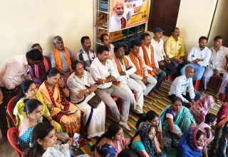 मड़ोदा में पद्मश्री राधेश्याम बारले सहित विभिन्न समाजसेवियों का किया गया सम्मान