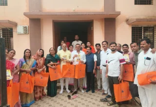 17 अगस्त को टोलाघाट में होने वाली कांवर यात्रा महोत्सव हेतु कुम्हारी में बैठक संपन्न