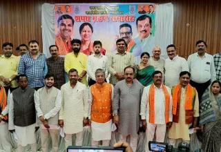 शिक्षामंत्री गजेंद्र यादव, महापौर अल्का बाघमार एवं जनप्रतिनिधियों की गरिमामयी उपस्थिति में संपन्न हुआ एल्डरमेनों का शपथ ग्रहण समारोह