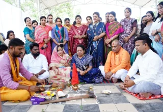 दुर्ग ग्रामीण विधायक ललित चंद्राकर ने सावन के पहले सोमवार पर रिसाली वासियों को दी 15.76 करोड़ की सौगात