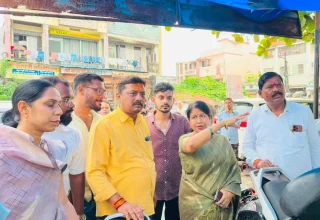 शिकायत मिलते ही महापौर अलका बाघमार ने किया औचक निरीक्षण, अवैध अतिक्रमण पर सख्त कार्रवाई के दिए निर्देश