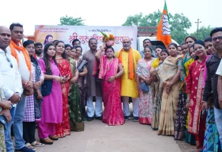 संत शिरोमणि गुरु रविदास महाराज की 650वीं जयंती पर रिसाली मंडल में भव्य कलश वंदन यात्रा