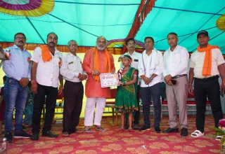 भोजली की हरियाली और भक्ति के रंग में रंगा रिसाली, विधायक ललित चंद्राकर ने भोजली माता की पूजा कर प्रदेश की सुख-समृद्धि की कामना की