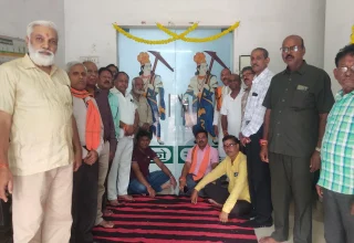 बलराम जयंती पर सहकारी सोसायटी में की गई पूजा-अर्चना, अध्यक्ष प्रीतपाल बेलचंदन ने की किसानों की समृद्धि और कृषि उत्पादन में वृद्धि की कामना