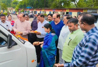 हर दुकान-दुकान पहुंचेगी कचरा गाड़ी, महापौर अलका बाघमार एवं सभापति श्याम शर्मा ने दिखाई हरी झंडी
