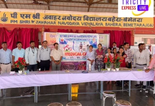 सेवा संकल्प अभियान : पीएम श्री नवोदय विद्यालय कुसमी में सफलतापूर्वक स्वास्थ्य शिविर आयोजित, 377 बच्चों का हुआ स्वास्थ्य परीक्षण