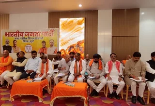 रिसाली नगर निगम चुनाव को लेकर भाजपा ने शुरू किया संगठनात्मक बैठकों का दौर