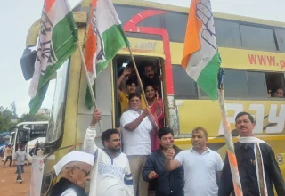 वोट बचाओ, देश बचाओ :- ज्ञानेश कुमार इस्तीफा दो’ के नारों के साथ दिल्ली कूच हुए दुर्ग (ग्रामीण) के कांग्रेस कार्यकर्ता